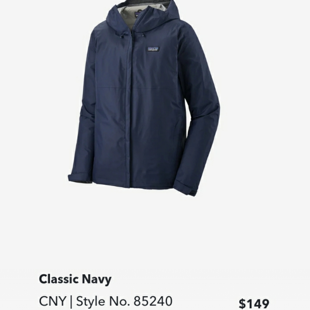 Patagonia mens jacket xl